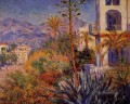 Villas en Bordighera Claude Monet